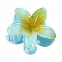 SPINKA DO WŁOSÓW DUŻA KLAMRA KWIAT SZCZĘKA ZACISK NIEBIESKA OMBRE