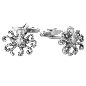 Spinki do mankietów Ośmiornice X2 WCL052 - Inna marka