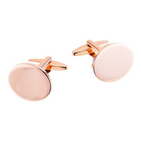Spinki do mankietów w kolorze różowego złota Rose Gold Inna marka