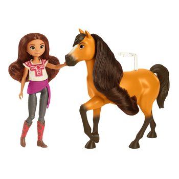 Spirit, Lalka Lucky + koń Mustang: Duch wolności  - Mustang: Duch wolności Spirit