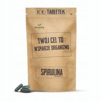 Spirulina - detox i energia z natury. 100 tabletek. Twój Cel To