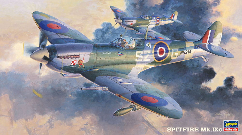 Zdjęcia - Model do sklejania (modelarstwo) Hasegawa Spitfire Mk.IXc 1:48  JT79 