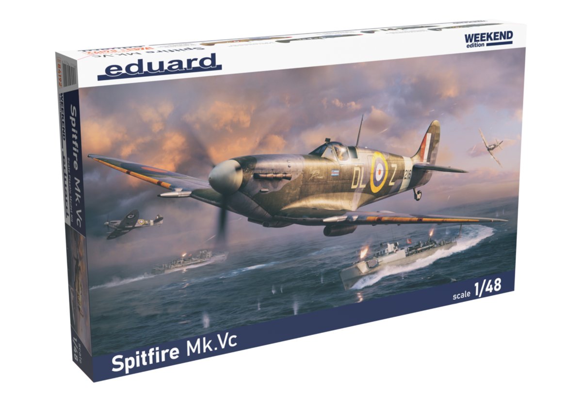 Zdjęcia - Model do sklejania (modelarstwo) Spitfire Mk. Vc 1:48 Eduard 84192 Weekend Edition