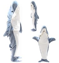 Śpiwór Koc Rekin Piżama Jednoczęściowa Kigurumi Xl 210 cm Wzrost 169-185 cm