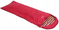 Śpiwór mumia kołdra z kapturem REGATTA Hana 200 RCE156 L3P różowy 80x220 cm
