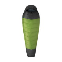 Śpiwór puchowy z kaczym wypełnieniem Alpinus Ducklight 300 lewy zielony Alpinus