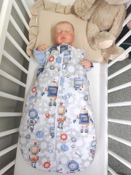 Śpiworek bawełniany (od 0-3 miesięcy) TOG 2,5 Roboty - FRO-TEX