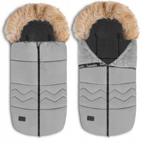 ŚPIWOREK DO WÓZKA sanek gondoli fotelika z futerkiem 4w1 LIONELO FRODE