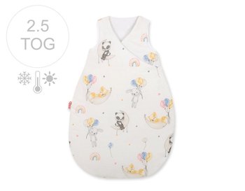 Śpiworek niemowlęcy całoroczny ocieplany 75 cm- baloniki - Inna marka