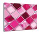 splashback z nadrukiem Witraż mozaika róż 60x52, ArtprintCave - ArtPrintCave
