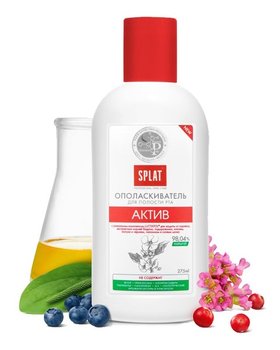 Splat, płyn do płukania jamy ustnej zdrowe dziąsła i kompleksowa higiena jamy ustnej, 275 ml - Splat