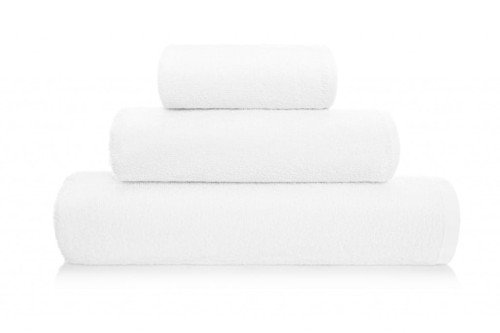 Zdjęcia - Ręcznik Spod Igły i Nitki,  hotelowy, Standard Biały 500g/m4, , 100x150 cm
