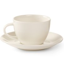Spodek Do Filiżanki Do Kawy Espresso Z Porcelany 80Ml Śr. 110Mm Zestaw 6 Szt. Hendi