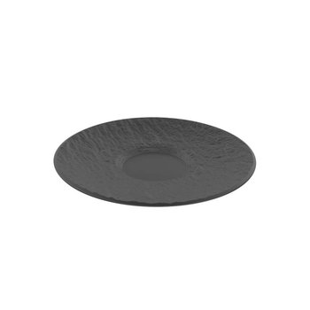 Spodek do filiżanki do kawy VILLEROY & BOCH Manufacture Rock, czarny, 15,5 cm - Villeroy & Boch