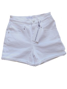 Spodenki Calvin Klein Mom Short-S - Calvin Klein