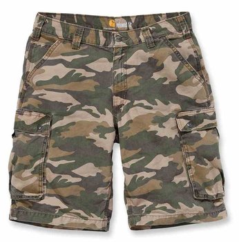 Spodenki Carhartt Rugged Short Cargo Camo Khaki W36