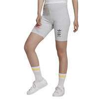 Spodenki damskie Adidas dopasowane kolarki szare bawełniane-XXS Adidas