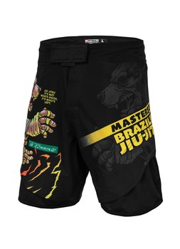 Spodenki Grapplingowe 1 MASTERS OF BJJ HILLTOP Czarne XL - Pitbull West Coast