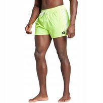 Spodenki kąpielowe męskie adidas 3-Stripes CLX Swim Shorts zielone IS2054 S Adidas