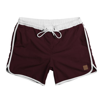 spodenki kąpielówki URBAN - RETRO MAROON-XL - Inna marka