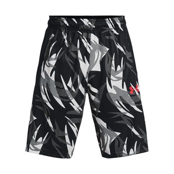 Spodenki koszykarskie męskie Under Armour Baseline 10'' Prnt 002 czarno-czerwone 1370221-002-LG L - Under Armour