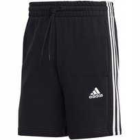 Spodenki męskie adidas Essentials French Terry 3-Stripes czarne IC9435 S Adidas