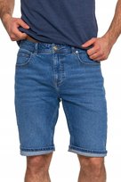 Spodenki Męskie Jeansowe Bawełna Z Kieszeniami Wygodne Szorty Moraj Xxl