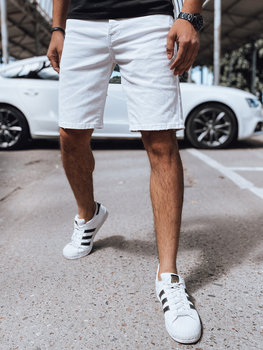 Spodenki męskie jeansowe białe Dstreet SX2455-28/42 - Inna marka