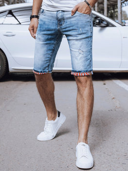 Spodenki męskie jeansowe niebieskie Dstreet SX2397-31 - Inna marka