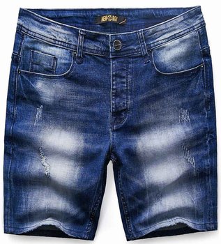 Spodenki męskie niebieskie jeansowe Recea - 31
