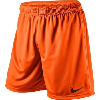 Spodenki piłkarskie Nike Park Knit Short Junior 448263 (kolor Pomarańczowy, rozmiar S) - Nike