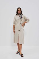 Spódnica z rozcięciem-XL