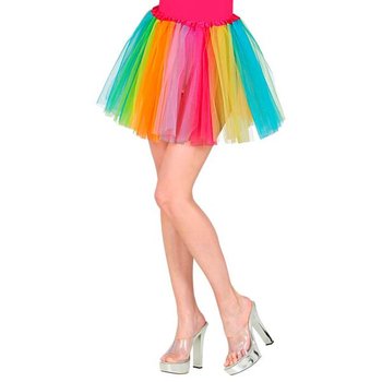 Spódniczka Tutu Wielokolorowa 40 Cm - Widmann