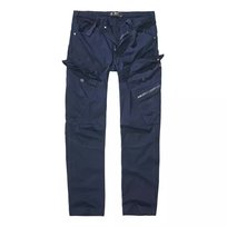 spodnie bojówki ADVEN TROUSERS SLIM FIT navy-XXL Inna marka
