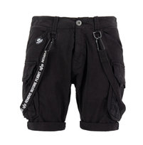 spodnie bojówki krótkie ALPHA INDUSTRIES - UTILITY SHORT BLACK-32 Inna marka