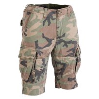 spodnie bojówki krótkie US VINTAGE SHORSTS PREWASH WOODLAND-XXL Inna marka