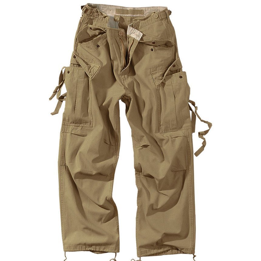spodnie bojówki VINTAGE FATIGUES M65-L - | Moda Sklep EMPIK.COM