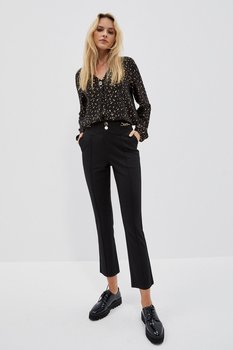 Spodnie cygarteki z nogawką 7/8-XS - Moodo