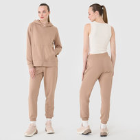 Spodnie Damskie 4F Joggery Dresowe Beżowe 4FWSS25TTROF0993 S Beżowy 4F