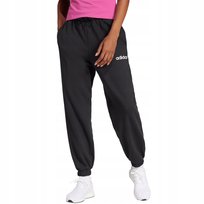 Spodnie damskie adidas Essentials Linear French Terry Cuffed czarne JC5948 Adidas
