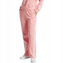 Spodnie damskie adidas Iconic Wrapping 3-Stripes Snap jasnoróżowe IX1119 S Adidas