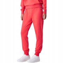 Spodnie damskie Champion Rib Cuff Pants różowe 118101 PS203 L