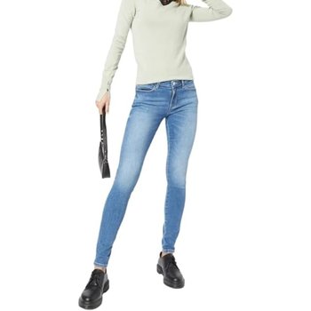 Spodnie damskie Guess Curve X jeansowe skinny-W30 - GUESS