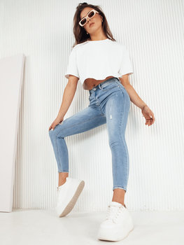 Spodnie damskie jeansowe CHASTEL niebieskie Dstreet UY1986-XS - Inna marka