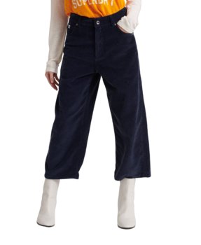 Spodnie damskie Superdry Phoebe Wide Leg Cord sztruksowe -W26 - Inna marka
