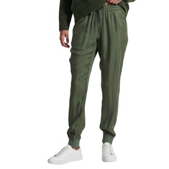 Spodnie damskie Superdry Studios Supro Woven Jogger materiałowe-L - Superdry