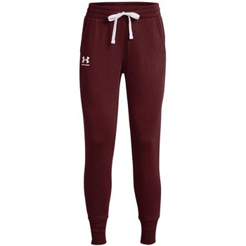 Spodnie damskie Under Armour Rival Fleece bordowe 1356416 690-L - Under Armour