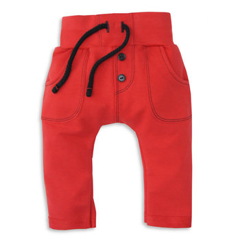 Spodnie dla chłopca MROFI (Pl) czerwone rozmiar 68 - Mrofi