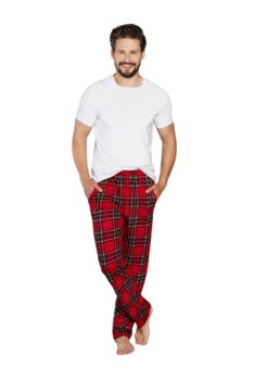 Spodnie do spania męskie bawełniane długie NARWIK Italian Fashion - XXL - Italian Fashion