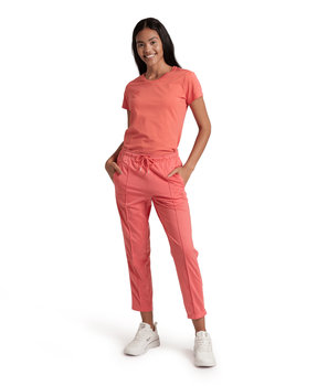 Spodnie dresowe damskie Arena Women's 7/8 Team Pant Calypso Coral R.S - Arena